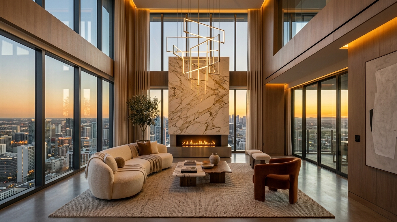Belgrave Penthouse Interior Design by Designterio Pvt Ltd